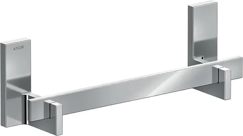 Vista 19 de AXOR Toallero rectangular universal, 12" en cromo negro cepillado, 42613340