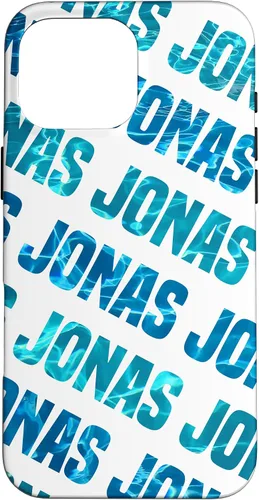 Vista 19 de Funda personalizada para iPhone 16 Jonas para teléfono, color azul y verde azulado