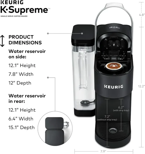 Vista 11 de Keurig K-Supreme - Cafetera individual con Lavazza Classico, tostado medio, 32 cápsulas K-Cup