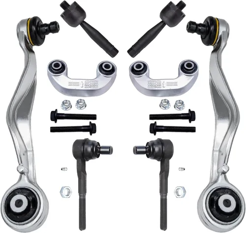 Vista 188 de Detroit Axle - Kit de suspensión frontal de 8 piezas para Chevy Silverado
