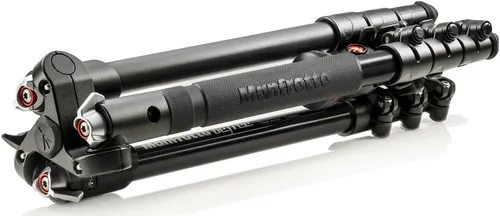 Vista 12 de Manfrotto, MKBFRA4-BH BeFree, trípode de aluminio compacto para viaje, color negro.