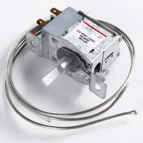 Vista 6 de WPF-34E - Termostato para refrigerador, controlador de temperatura de 2 pines, compatible con Hisense WPF34E 1806104, reemplazo de mini refrigerador