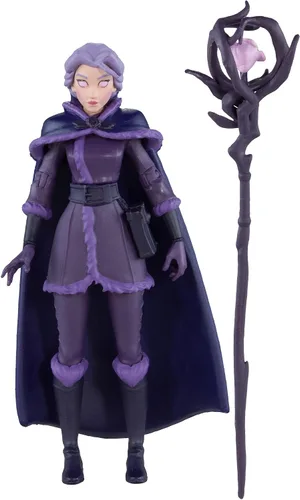 Vista 6 de McFarlane Toys - Disney Mirrorverse Mulan 5 pulgadas Belle (fracturado) 5 pulgadas y Ariel 7 pulgadas figura de acción paquete de 3, etiqueta