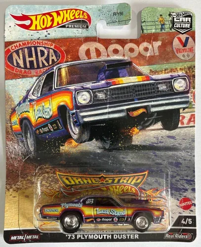 Vista 6 de Hot Wheels Car Culture 2022 Dragstrip Demons - Paquete completo de 5 vehículos fundidos a presión, escala 1:64, FPY86-957R, a partir de 3 años