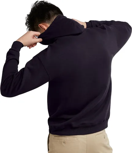 Vista 2 de Hanes - Sudadera con capucha EcoSmart para hombre, de vellón de peso medio, sin botones