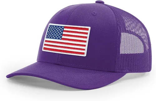 Vista 166 de Joe's USA Richardson 112 - Gorras de camionero con parche gráfico personalizado - Gorras estructuradas de cinco y seis paneles Richardson Premium