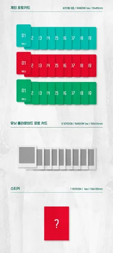 Vista 4 de Starship Entertainment CRAVITY - CRAVITY SEASON2. [Hideout: The New Day WE Step INTO] Album+Pre-Order Benefit+Folded Poster+Extra Photocards Set