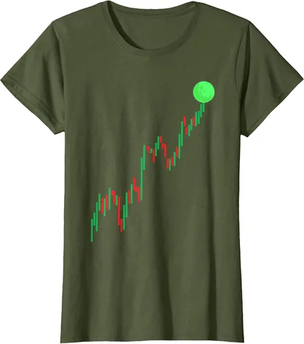 Vista 25 de Cute Stock Trading Design for Men Women Stock Market Trader T-Shirt Asphalt Grey