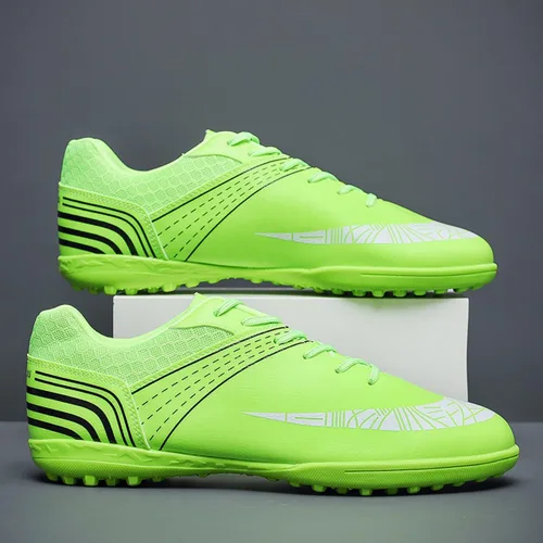 Vista 4 de Josaju Zapatos deportivos de fútbol para hombre y mujer, para deportes al aire libre, interiores, correr, caminar, zapatos de fútbol