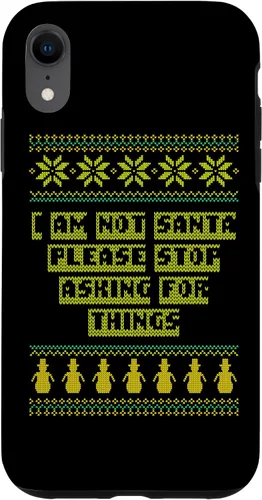 Vista 9 de iPhone 12 mini I Am Not Santa Stop Asking Things Christmas Parents Xmas Case