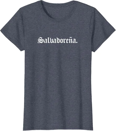 Vista 80 de Camiseta Salvadoreña Mujer, Negro