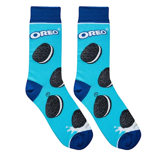 Vista 6 de Cool Socks - Calcetines unisexual divertidos y novedosos con diseño retro de comida, bocadillos, galletas