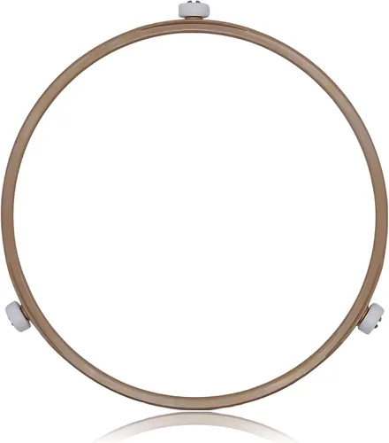 Vista 7 de Anillo de reemplazo para plato giratorio de microondas de 7 pulgadas, piezas de repuesto para girar microondas con 3 rodillos suaves, ajuste