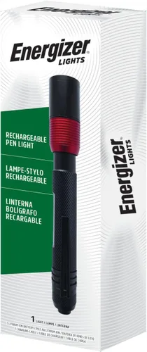 Vista 8 de Linterna de bolígrafo Energizer X-400 recargable, linterna de bolígrafo brillante resistente al agua IPX4, ligera y duradera, linterna recargable