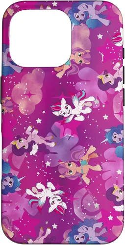 Vista 20 de My Little Pony: Una nueva generación Pink Group Pony Pattern V3 Funda para iPhone 17