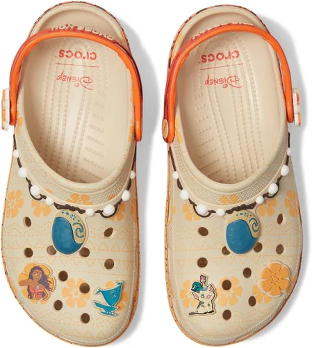 Vista 8 de Crocs - Zuecos unisex para adultos Disney Moana Classic, zapatos para mujeres y hombres