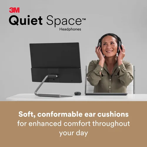 Vista 9 de 9.8 ft QUIETSPSIOC Quiet Space - Auriculares, color negro