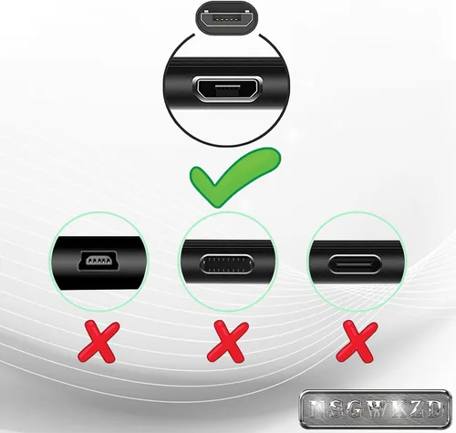 Vista 2 de Cargador GB70 compatible con NOCO Battery GB40 GB30 GB20 Boost Jump Starter, Cable de Carga Micro USB, Cargador de Pared, Adaptador de Energía