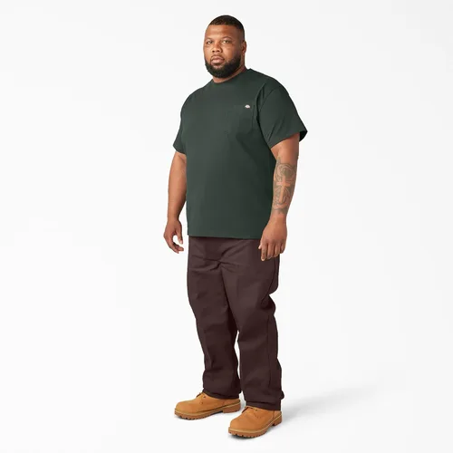 Vista 6 de Dickies - Camiseta pesada de manga corta y cuello redondo para hombre