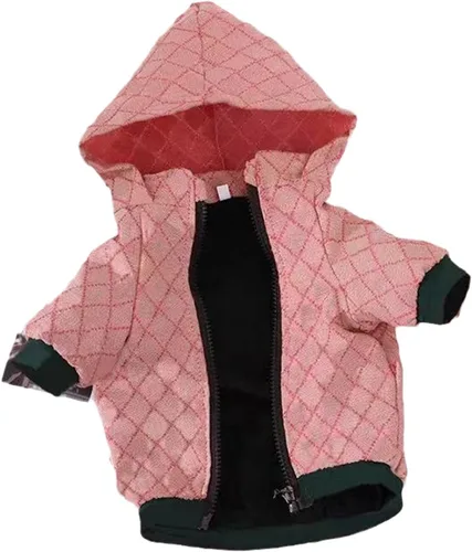 Vista 9 de Sudadera con capucha para perro de invierno, ropa de lujo para perro, ropa clásica para mascotas, abrigo de bulldog francés, ropa de cachorro