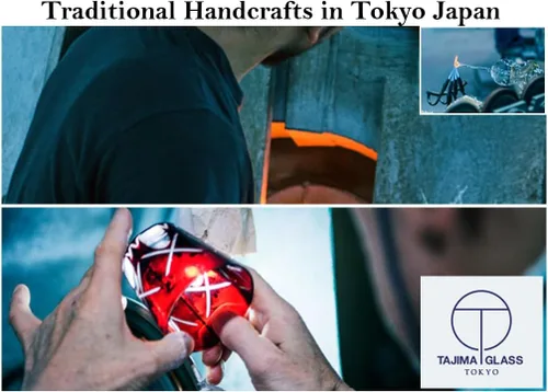 Vista 3 de Tajima Fuji Glass TG15-015-R con CERTIFICADO Adquisición directa del fabricante Artesanía tradicional japonesa Edo Kiriko Glass x YOLOZY