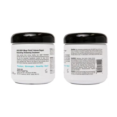 Vista 3 de Doo Gro Mega Thick Hair Care Bundle 4 piezas – Champú, acondicionador, loción para el crecimiento y tratamiento – Cabello más grueso, más fuerte