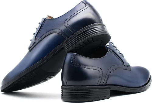 Vista 6 de Zapatos de vestir Oxford sin cordones para hombre, diseño clásico con cordones, zapatos Oxford formales de moda para hombre, príncipe clásico