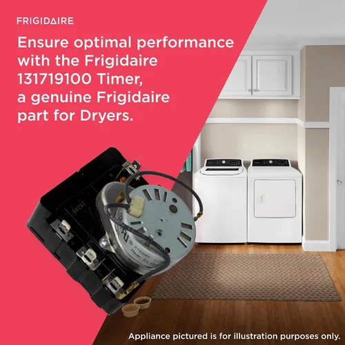Vista 5 de Frigidaire 131719100 Temporizador para Secadoras