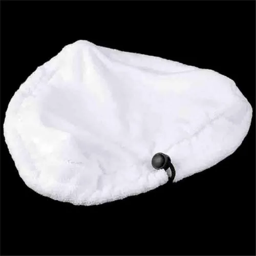 Vista 5 de 2 unids lavable Triangular vapor microfibra fregona pad cubierta reemplazo piso bonnets para H20 S302 X5