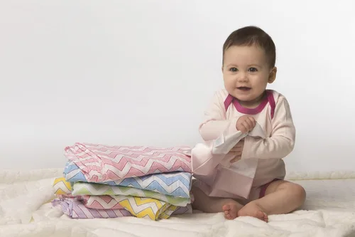 Vista 3 de SwaddleDesigns Marquisette - Manta de recepción envolvente para bebés niños y niñas, muselina de algodón premium suave, mejor regalo de baby shower