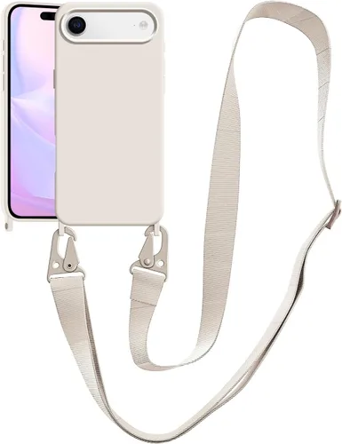 Vista 156 de Funda compatible con iPhone 8 Plus, iPhone 7 Plus/6 Plus/6S Plus con cordón, funda cruzada para iPhone con correa ajustable de silicona para iPhone