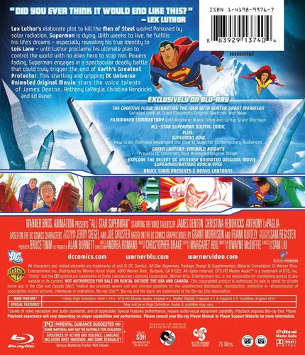 Vista 2 de All-Star Superman Blu-ray