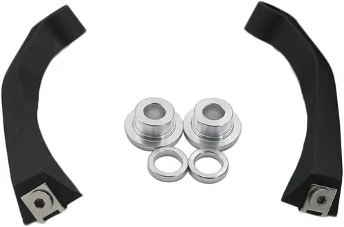 Vista 6 de TEMKIN W Protector de mano específico negro Palancas de embrague de freno Protector para BMW GS1200 R 1200 GS LC R1200GS F800GS ADV 2013-18 Y