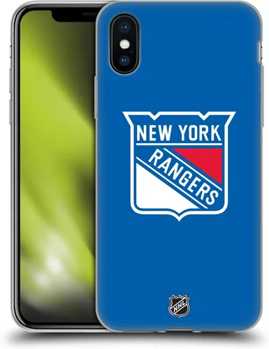 Vista 236 de Head Case Designs Funda de gel suave con licencia oficial de la NHL Camouflage New York Rangers compatible con Apple iPhone 7 Plus/iPhone 8 Plus