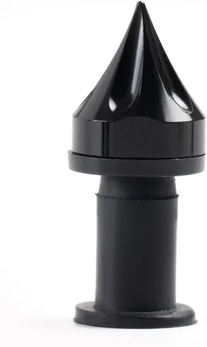 Vista 4 de 6 unids negro motocicletas universales parabrisas espigas pernos tornillos parabrisas M5 tornillo carenado placa placa kit de montaje pozo tuercas