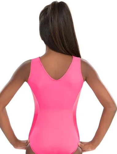 Vista 2 de GK Leotardos de gimnasia para niñas, ballet de una pieza