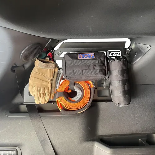 Vista 4 de HIGH FLYING 2011-2019 para Ford Explorer Sistema de Panel Modular de Almacenamiento, Paneles Molle, Estante de Maletero, Organizador de Equipaje