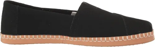 Vista 6 de TOMS Mujer Alpargata Cuero Wr - Negro