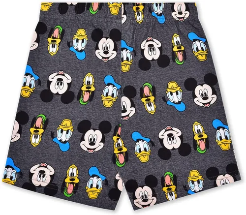 Vista 5 de Disney Mickey Mouse and Friends - Conjunto de camiseta y pantalones cortos de manga corta para niños, niños pequeños y pequeños