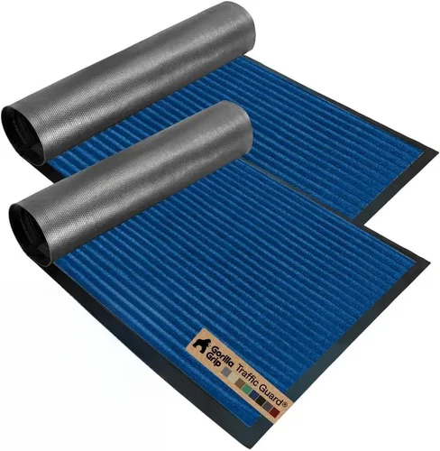 Vista 72 de GORILLA GRIP Traffic Guard - Tapete resistente para interiores y exteriores Negro