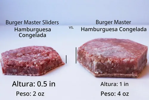 Vista 5 de Shape+Store Burger Master Sliders 10 en 1 Prensa Innovadora para Hamburguesas y Contenedor para Congelador