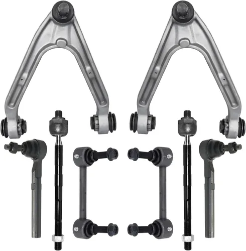 Vista 68 de Detroit Axle - Kit de brazos de control de extremo de 8 piezas para Toyota 2001-2003 Highlander 2002-2003 Camry Lexus ES300, 2 conjuntos de brazos