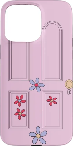 Vista 31 de Disney and Pixar's Monsters, Inc. Boo Door - Carcasa para iPhone 17, color lila