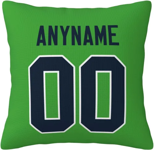 Vista 9 de Fundas de almohada de fútbol – Fundas de almohada personalizadas con cualquier nombre y número, regalo personalizado para hombres, mujeres y niños