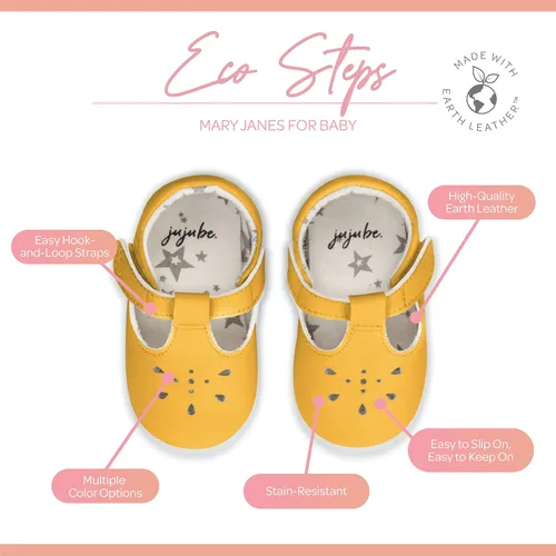 Vista 2 de JuJuBe Eco Steps Mary Jane - Zapatos de piel vegana
