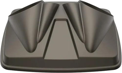 Vista 86 de Tapas de altavoz dobles de 8 pulgadas a juego para Advanblack/OEM Harley Rushmore estilo Razor, Chopped & King Tour Pak Whisky ámbar