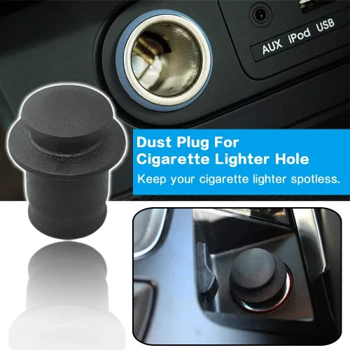 Vista 3 de Tapa para encendedor de cigarrillos, cubierta impermeable a prueba de polvo para 12 V, enchufe de encendedor de cigarrillos de coche, paquete de 4