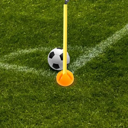 Vista 5 de INOOMP Bastones de entrenamiento de fútbol Bastones de slalom Fútbol Agilidad y Escalera Equipo de entrenamiento para deportes al aire libre Fitness