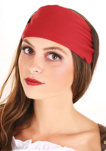 Vista 3 de Disfraz de pirata gitana para mujer talla extra Multicolor