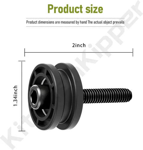 Vista 7 de Paquete de 4 rodillos de sierra de azulejos 305784005 305784001 para Ridgid DT180EVO Se adapta a los modelos de sierra de azulejos de 7 pulgadas